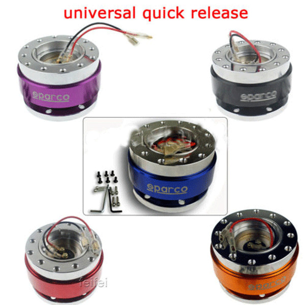 HOT Universal Car Steering Wheel Quick Release Hub Adapter Snap Off Boss Kit 1PC