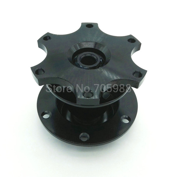 NEW Adapter Snap Off Boss Kit Universal Black Truck Car Steering Wheel Kit Quick Release HUB