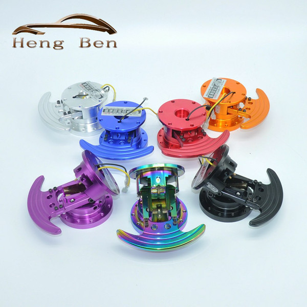 HB New Arrival Universal Aluminum Steering Wheel Quick Release Hub Adapter Removable Snap Off Boss Kit