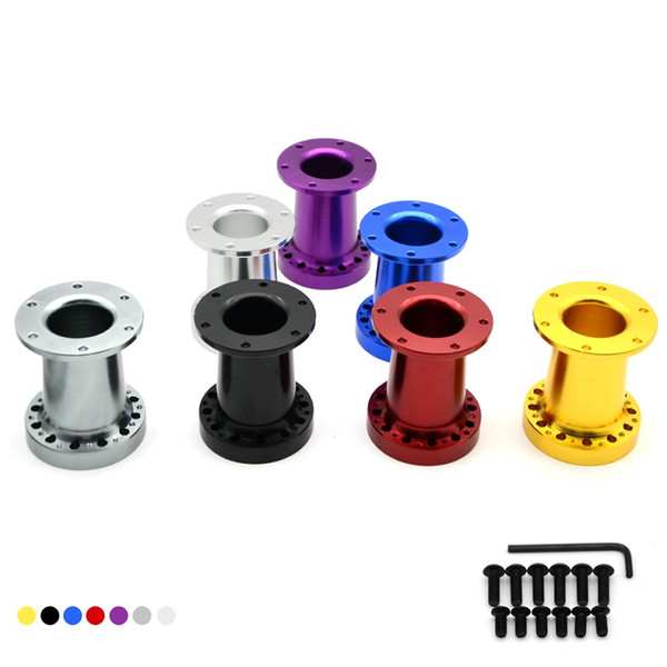 Universal Steering Wheel Hub Spacer 101MM Steering Wheel Hub Boss Kit Adapter Spacer