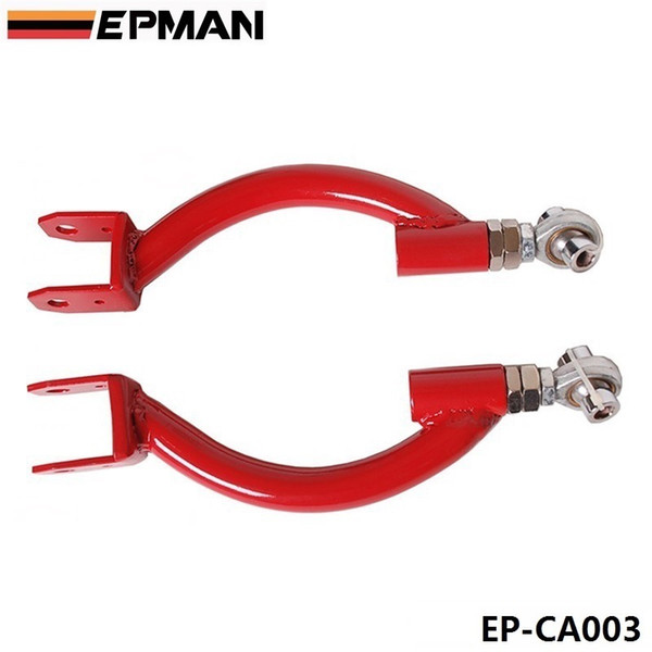 EPMAN - REAR ADJUSTABLE UPPER CAMBER CONTROL ARM KIT Red For 95-98 NISSAN S14 SKYLINE GTR R33 EP-CA003