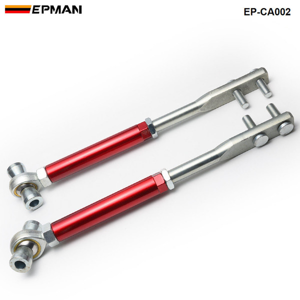 1pair/unit EPMAN Front Pillow Ball Tension Rods FOR Nissan 1989 - 1994 240SX S13 (Red) EP-CA002 / TK-CARD002