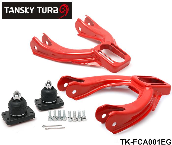 Tansky-- for JDM Adjustable Front Camber Kit for Honda CIVIC EG 1992 - 1995 Color Red TK-FCA001EG