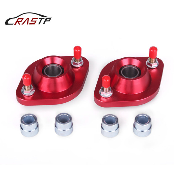 RASTP-Car Aluminum 2Pcs/Set Shock Top Mount Set Pillow Ball Rear Upper Camber Plates for BMW E30 E36 E46 Z3 Car Styling RS-SAP001