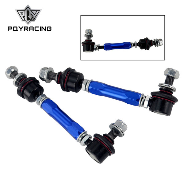 PQY - 165mm-210mm Ball Joint Adjustable Roll Sway Bar End Link For Lexus GX460 J150 Toyota FJ Cruiser Nissan Patrol Y60 Y61 PQY-SEL23