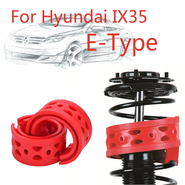 Jinke 1pair Size-E Rear Shock SEBS Bumper Power Cushion Absorber Spring Buffer For Hyundai IX35