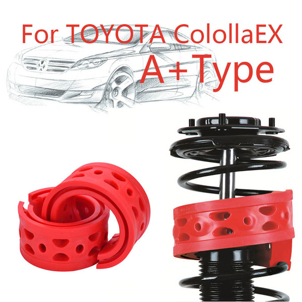 Jinke 1pair Front Shock SEBS Size-A+ Bumper Power Cushion Absorber Spring Buffer For Toyota ColollaEX