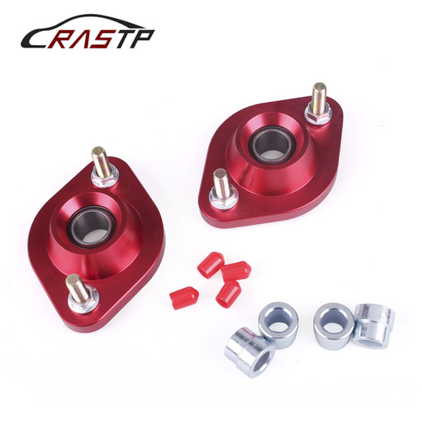 RASTP-Car Aluminum Shock Top Mount Set Kits Adjustable Pillow Ball Rear Upper Camber Plates for BMW E30 E36 E46 Z3 RS-SAP001