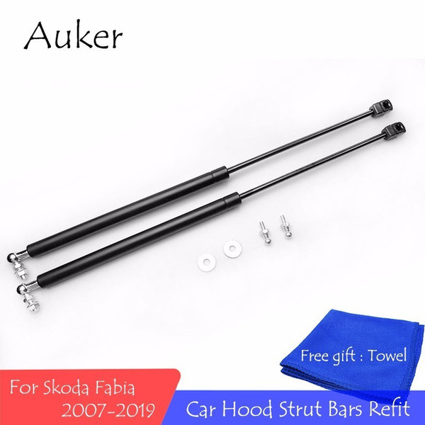 Car Bonnet Hood Support Lift Spring Bracket Strut Bar Hydraulic Rod for Skoda Fabia Roomster 2007-2019 Car accessories