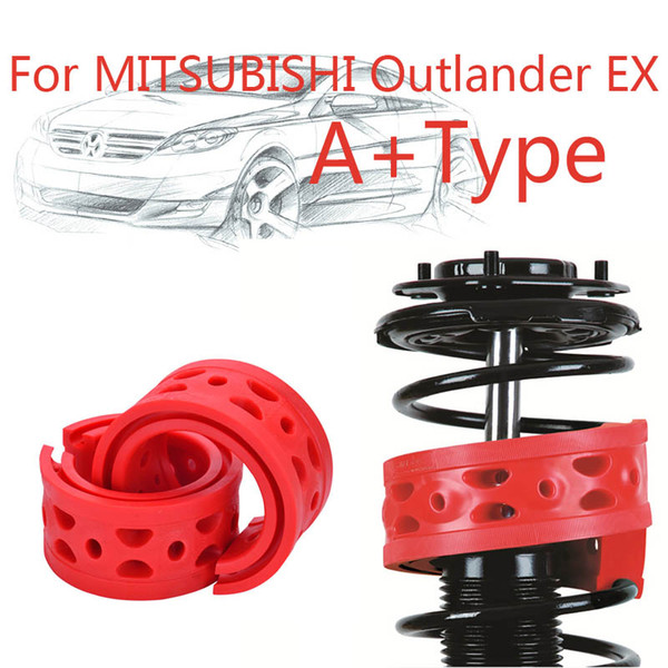 Jinke 1pair Front Shock SEBS Size-A+ Bumper Power Cushion Absorber Spring Buffer For Mitsubishi Outlander EX