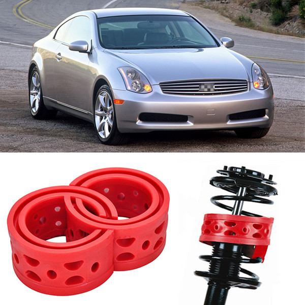 2pcs Size A+ Rear Car Auto Shock Absorber Spring Bumper Power Cushion Buffer Special For Infiniti G35