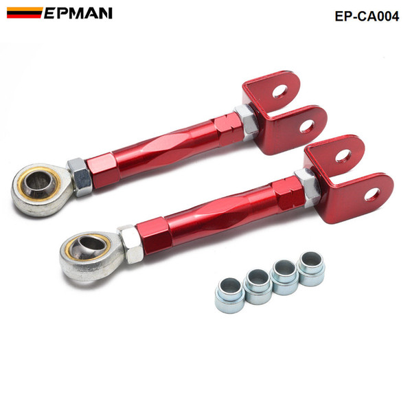 EPMAN STAINLESS STEEL REAR TRACTION CONTROL RODS / ARMS FOR NISSAN 89-98 240SX S13/S14 300ZX (Red) EP-CA004 / TK-CA004