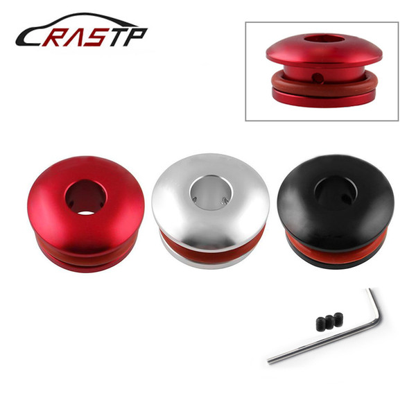 RASTP-Universal Aluminum Auto Replacement Car Gear Shift Knob Head Limiter Fixed Base Gear Head Knob Buckle Car Accessories RS-SFN056