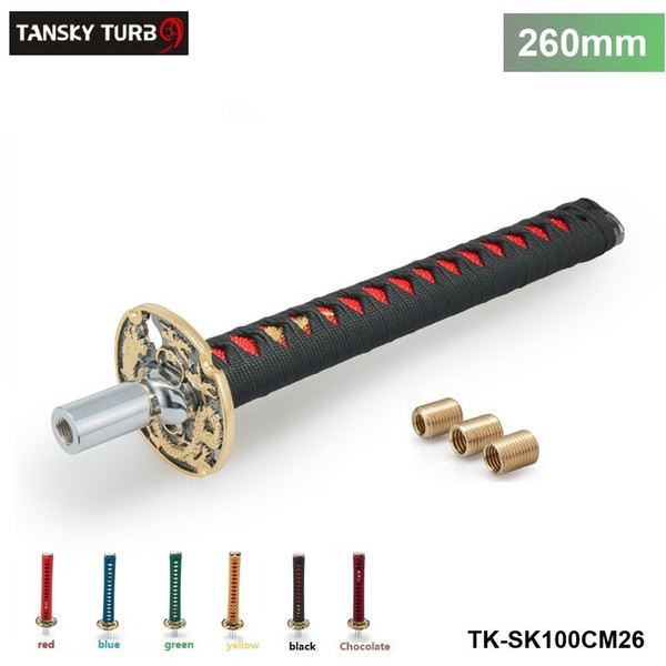 TANSKY - NEW H G JDM 260mm Car Shift knob for automobile spare part Samurai Sword handle TK-SK100CM26