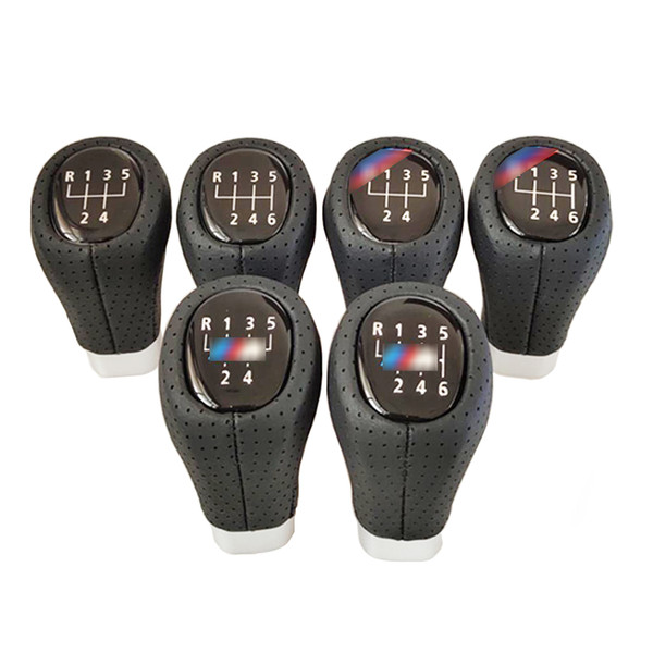 Car Gear Shift Knob For BMW 3 5 6 E36 E39 E46 E60 E87 E90 E91 E92 5/6 Speed Shifter Lever Stick