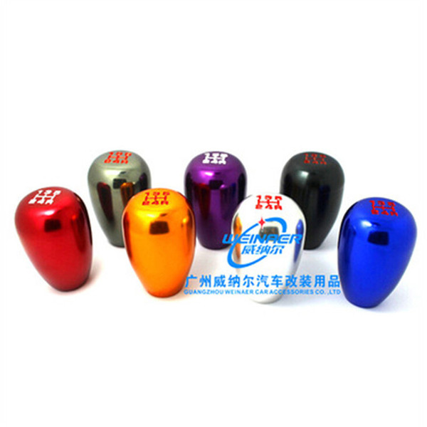 5 speed Manual Aluminum Billet Shifter Gear Stick Shift Knob For Universal Car