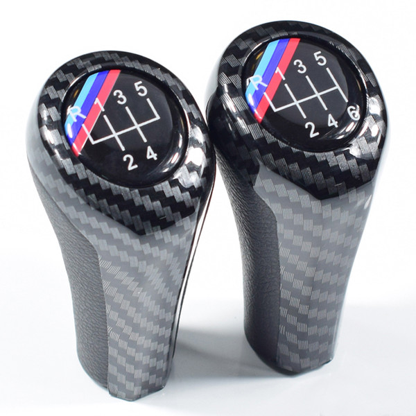 5/6 Speed Gear Shift Knob With Color /// Emblem For 1 3 5 6 7 Series E90 E91 E92 E93 E30 E36 E46 F30 Z4 E85 E86 X5 E53 X6 Z5