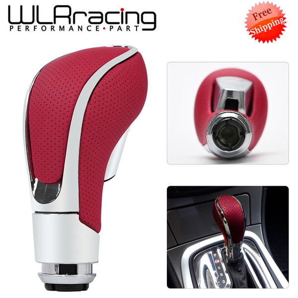 Automatic Transmission Car Gear Shift Shifter Lever Knob For Regal/ Insignia/Vauxhall Insignia Red Black PU Leather