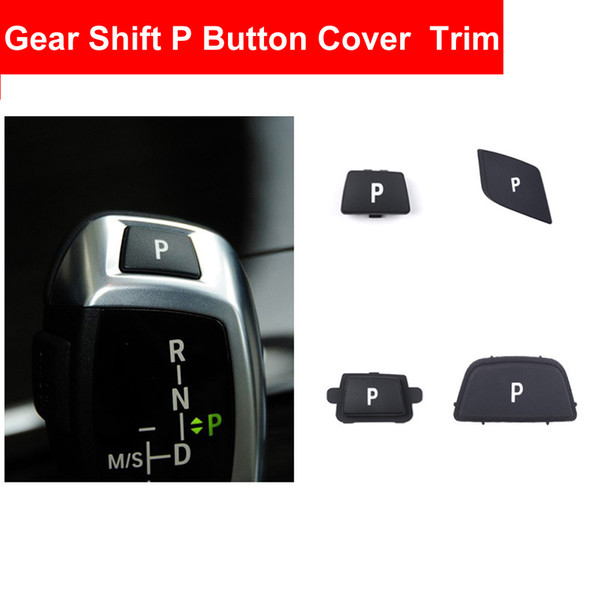 Car ABS Interior Electronic Gear Shift Parking P Button Cover Trim For 3 5 7 Series F10 E90 G30 F01 X1 X3 X5 E70 Good Fit