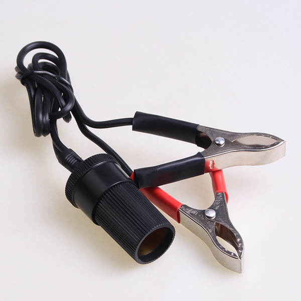 Good Black and red battery line Alligator clip Cigarette lighter joint conversion Emergency battery connection line AC - 280