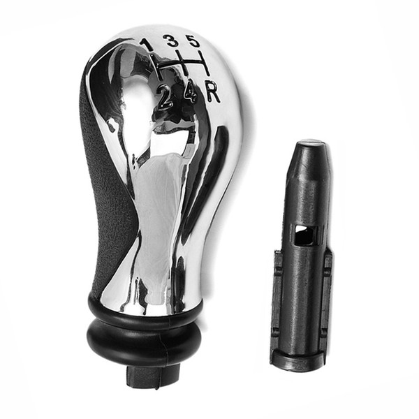 Car Gear Shift Knob 5 Speed Manual with Gear Shift Knob Sleeve Adapter Lever For C5 2001-2008 Xsara Picasso 1999-2008