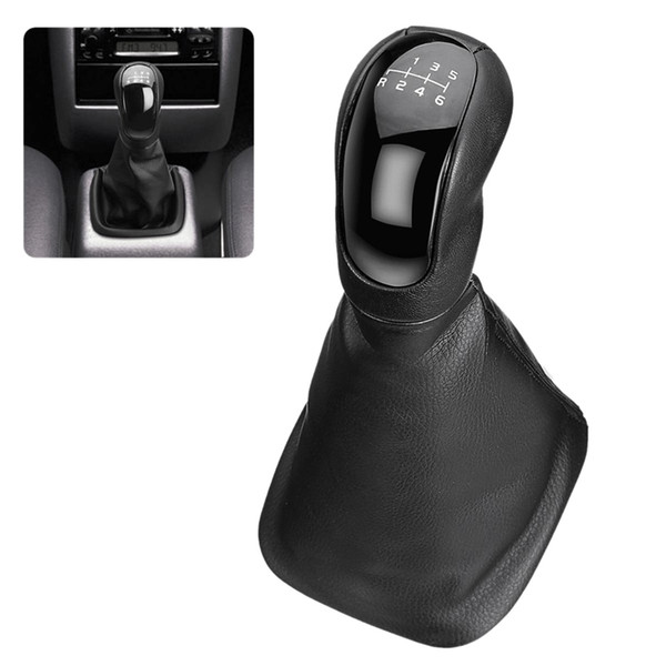 6 Speed Gear Shift Knob Gaiter Boot Shift Head for W168 a Class 1997-2004