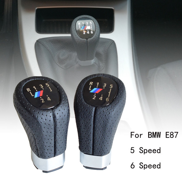 5/6 Speed Gear Shift Knob Head Stick Shifter Lever Pen Handle HandBall For 1 3 Series E81 E82 E87 E88 E90 E91 E92 E93