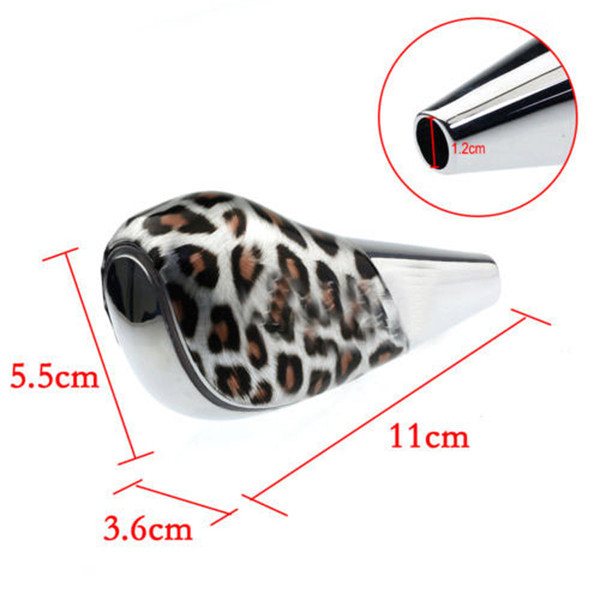 CAR RGB Touch Activated LED Lights Leopard Print Shift Knob for Lexus Toyota Scion