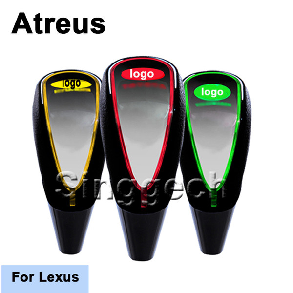 Atreus 2022Gear Shift Knob Car-styling Touch Sensor LED Light Colourful 5/6 speed For RX NX GS CT200H GS300 RX350 RX300