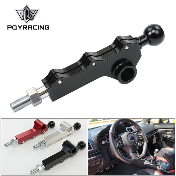 PQY - Double Adjustable Short Throw Shifter Customizable Three Bolts For 2008-2014 Subaru WRX Legacy Outback Legacy Forester