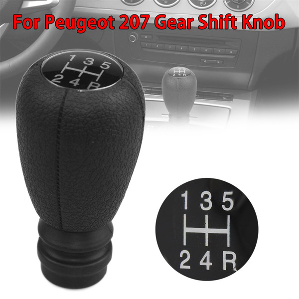 Car Gear Knob 5 Speed Gear Shift Lever Knob Lever Head for 207 Saxo Xsara Xantia C2 C3 C4 Shift Cover