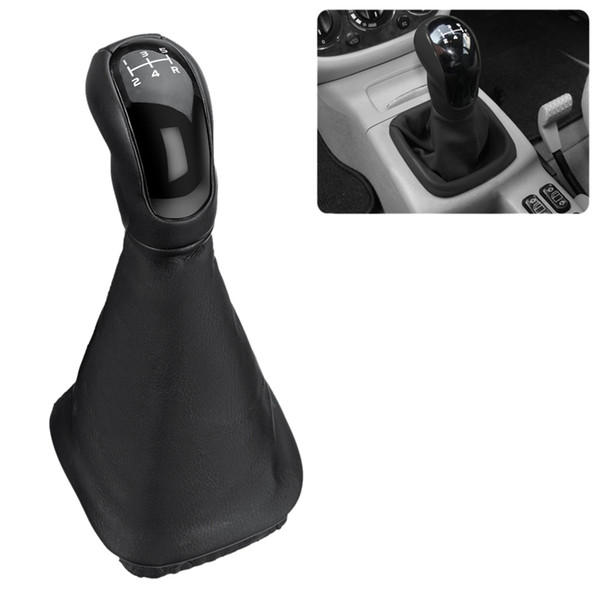 5 Speed Gear Shift Knob Gaiter Boot Shift Head for W168 a Class 1997-2004