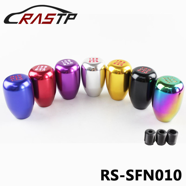 RASTP-Free Shipping RASTP-M10*1.5 5 speed Manual Car Auto CNC Aluminum Billet Shifter Gear Stick Shift Knob For Acura LS-SFN010