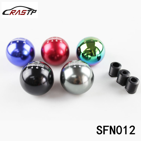 RASTP-Free Shipping Neo Universal MUGEN Gear Shift Knob 6 Speed Manual Automatic Spherical Shift Knob For Honda Acura LS-SFN012