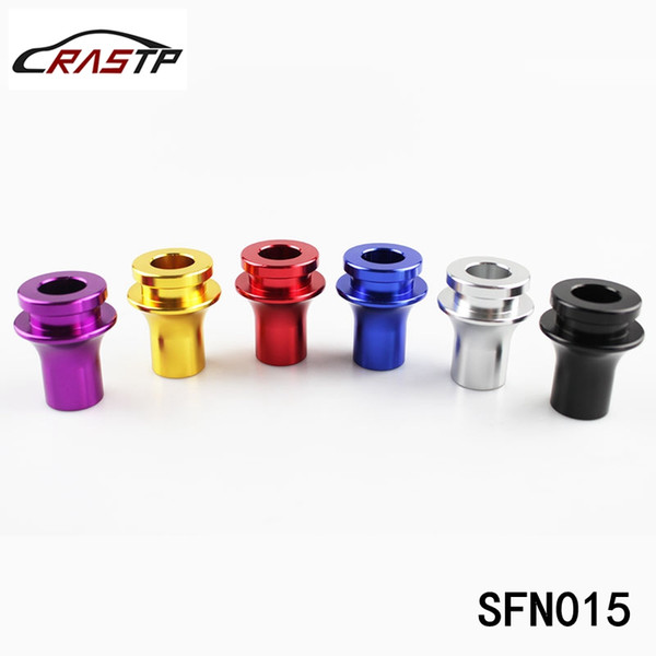 RASTP-Free Shipping Racing Low ProFile Shift Knon Boot Retainer Adapter Manual Gear M10X1.5 For Honda Acura LS-SFN015