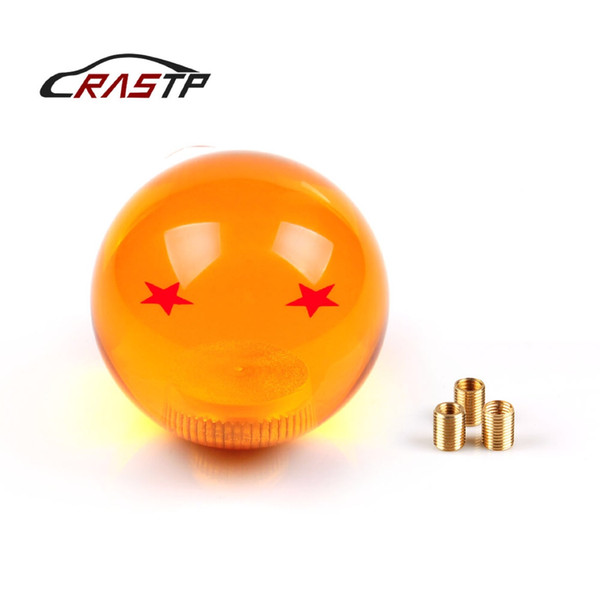 RASTP - Universal Dragon Ball 2 Star Gear Shift Knob High Quality Customized Car Styling Auto Racing For TOYOTA HONDA RS-SFN042