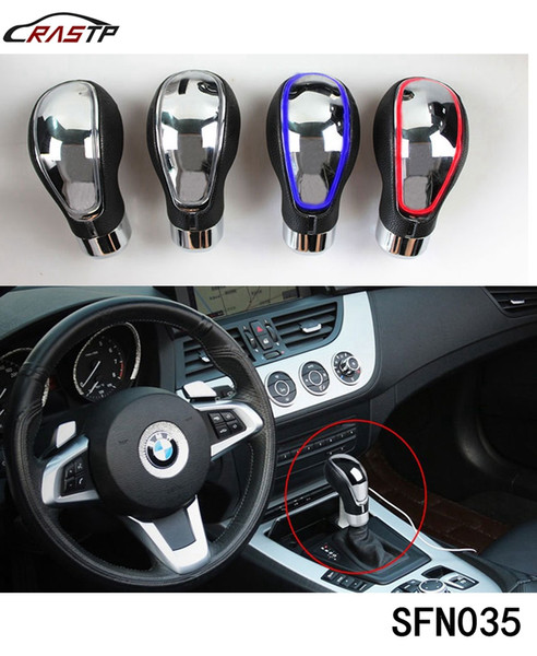 RASTP -Universal Touch Activated Color Change LED Gear Shift Knob Gear Knob for Manual Car RS-SFN035