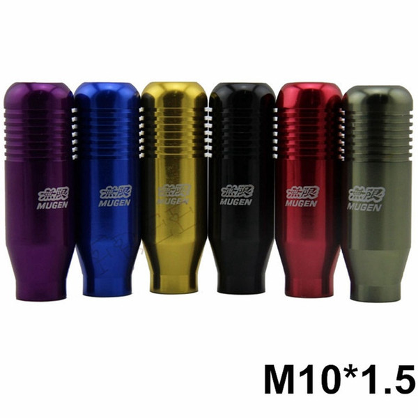 NEW M10*1.5 Cool Mugen Shift Knob Racing Gear Shift Knob for Honda Acura Neo chrome/Gold/Black/Red/Blue/Purple