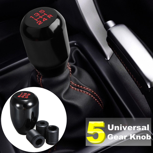 Universal 5-Speed Aluminum Auto Gear Stick Manual Gear Stick Shift Lever Knob Shift Knob Car Accessories