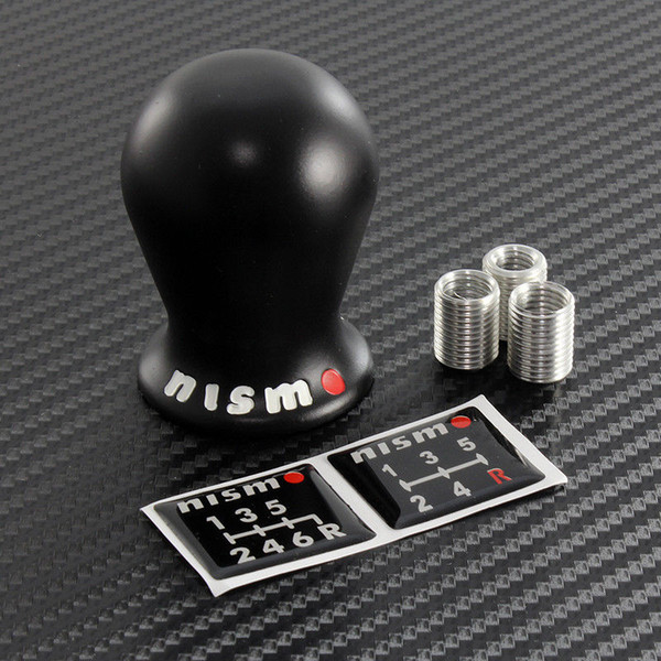 2017 HOT FOR Nissan NISMO Duracon Racing Shift Knob SE-R GTR G35 G37 S13 S14 ALTIMA R35 Black / White