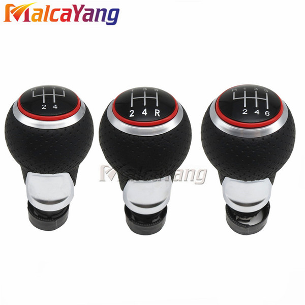 5 6 Speed Gear Shift Knob for Audi skoda seat A3 A4 B6-b8 A6 S4 B8 vw passat golf