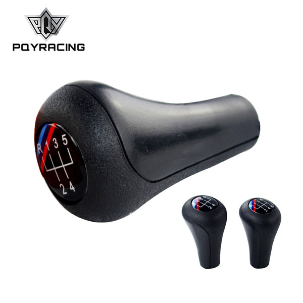 5 Speed 6 Speed Car Gear Shift Knob With M Logo For BMW 1 3 5 6 Series E30 E32 E34 E36 E38 E39 E46 E53 E60 E63 E83 E84 E90 E91 PQY-GSK83