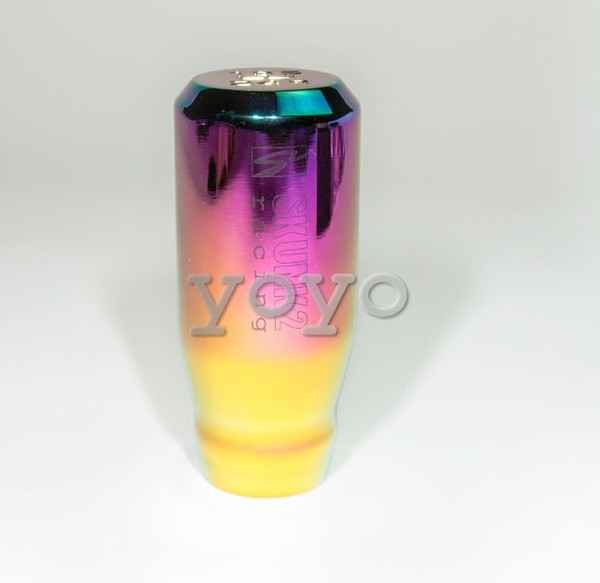 Colorful shift knob universal stopper converted wave converted handball club head with a 5-speed gear head