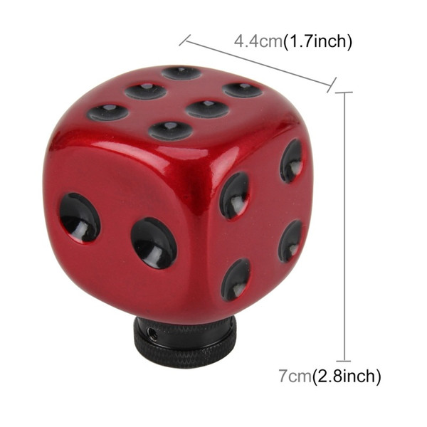 Universal Dice Shape Car Gear Shift Knob Modified Car Gear Shift Knob Auto Transmission Shift Lever Knob Gear Knobs