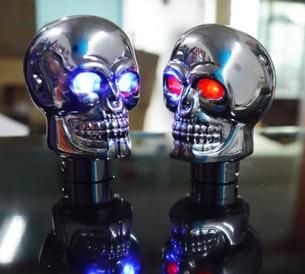 1pc universal SKULL STICK SHIFT KNOB Gear NEW Skeleton Goth Lever Car Truck Biker