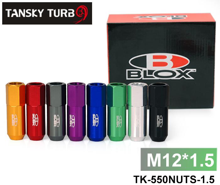 Tansky - Blox Forged 7075 Aluminum Lug Nuts P 1.5, L: 60mm 20 Pcs/Set Default color is Red TK-550NUTS-1.5