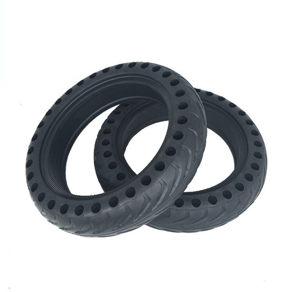 Solid Tire Replacement Rubber Black Shockproof Parts Durable Wheel Tyre Non-Inflatable 8.5 Inch For M365 Electric Scooter