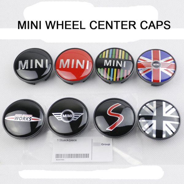 54mm Car Wheel Rim Center Hub Caps Emblem Badge For Nearly ALL BMW MINI Cooper Countryman