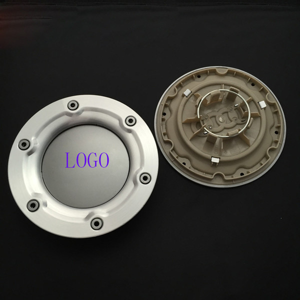 4*146mm Car Wheel Center Cap Hub caps Rims cover 6 holes Emblem Car Badge for audi Fit for TT 8N0601165A Free shipping