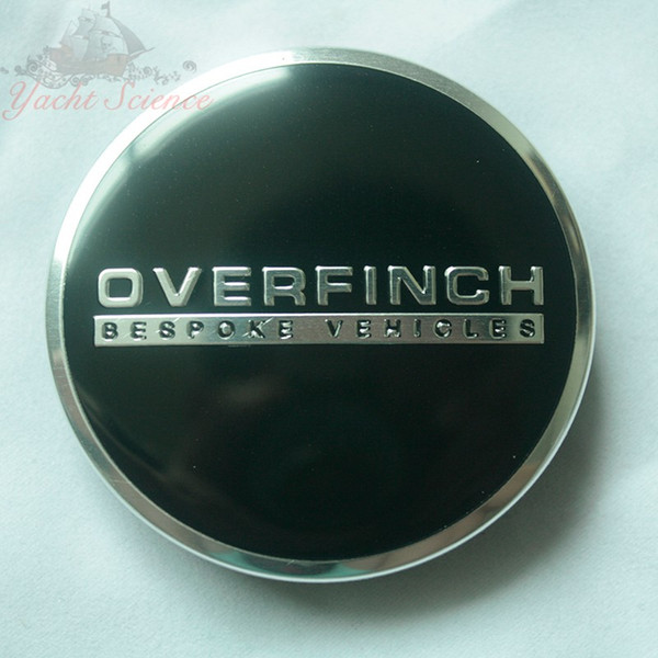 4 Pcs/Set 63mm OVERFINCH Wheel Center Cap Hub Cap Cover Emblem For LAND ROVER LR Discovery 3/4